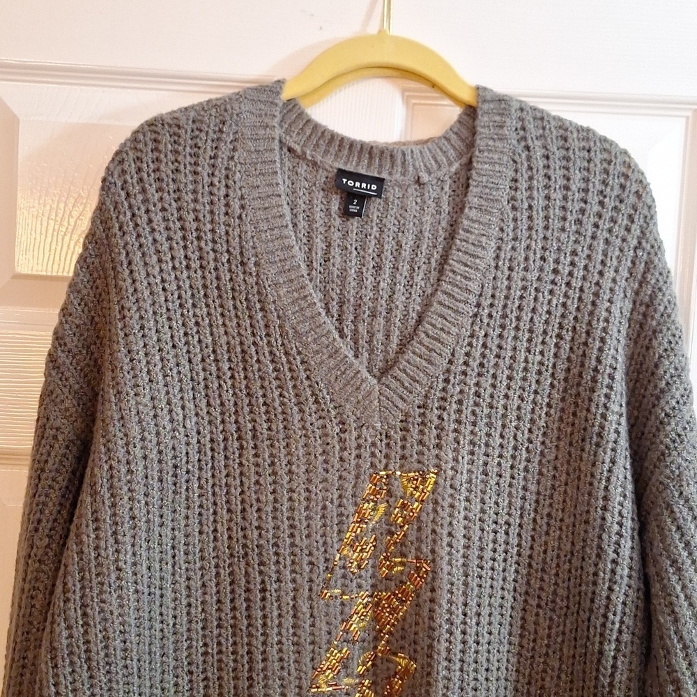 Torrid women's size 2 sweater - Picture 6 of 8